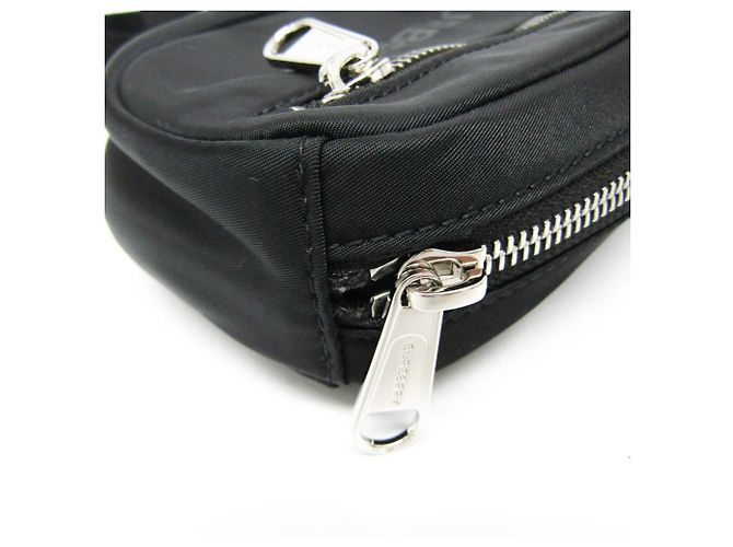 Bolsa de cintura de nylon Burberry Preto - vista 6