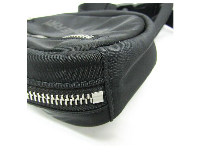 Bolsa de cintura de nylon Burberry Preto - vista 7