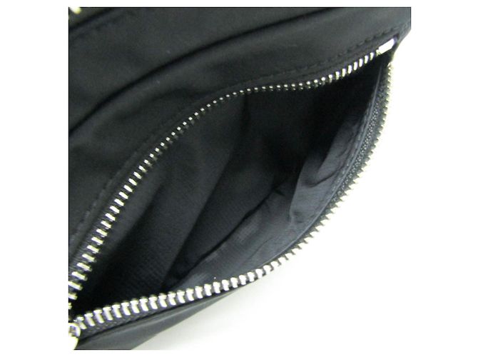 Bolsa de cintura de nylon Burberry Preto - vista 8