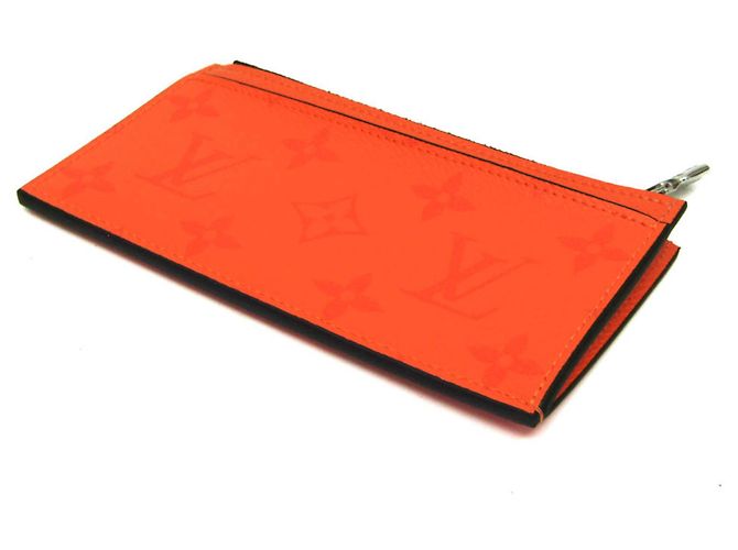Tarjetero de monedas Taigarama Louis Vuitton Naranja - vista 2