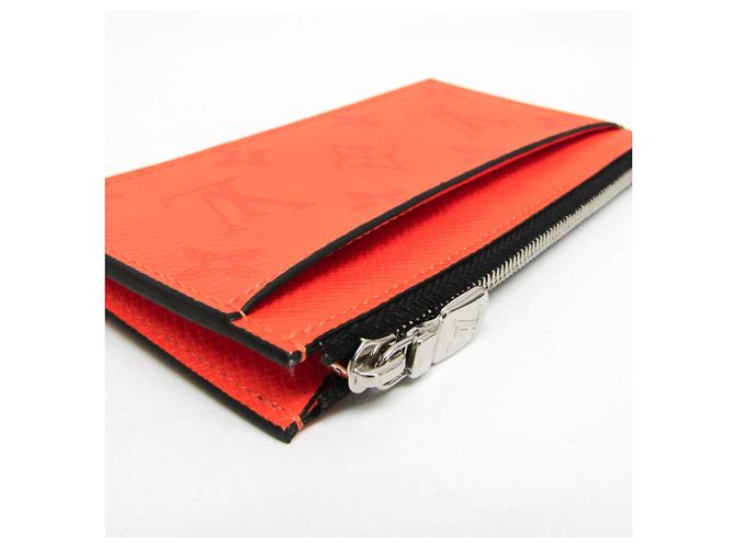 Tarjetero de monedas Taigarama Louis Vuitton Naranja - vista 4