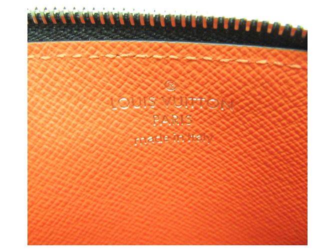 Tarjetero de monedas Taigarama Louis Vuitton Naranja - vista 7