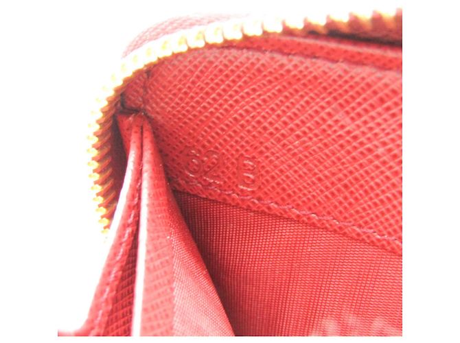 Damen Leder Langbörse Prada Saffiano SHINE 1ML506 Rot - Ansicht 10