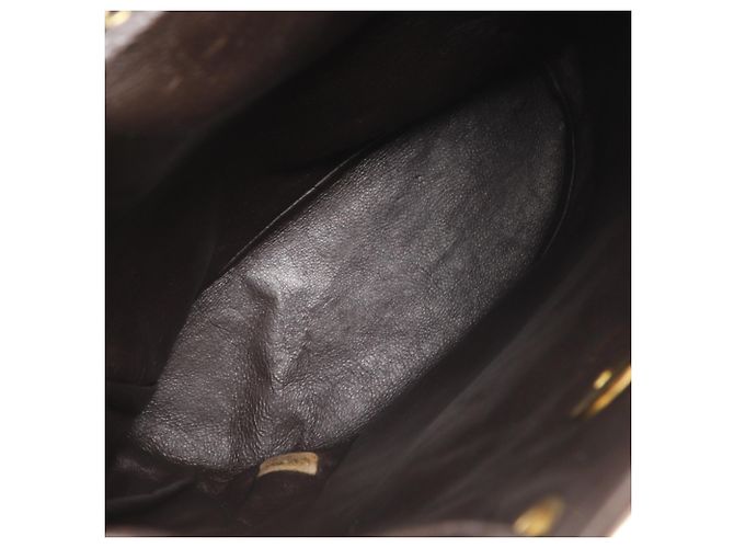 Chanel Matelassé Lammleder Rucksack Braun - Ansicht 5