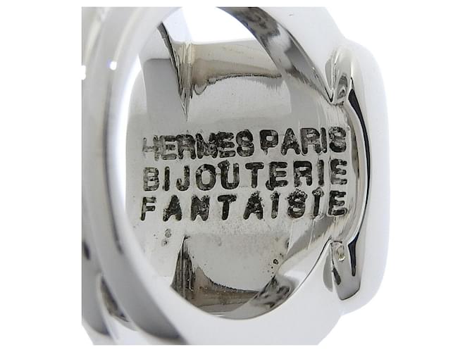 Hermès Hermes Silber- und Muschelring - Ansicht 5