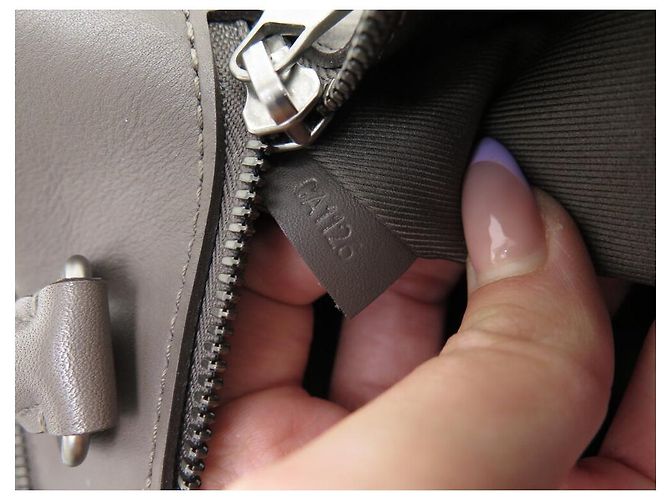 BORSA LOUIS VUITTON PORTADOCUMENTI JOUR IN PELLE DAMIER INFINI A TRACOLLA Taupe - vista 10