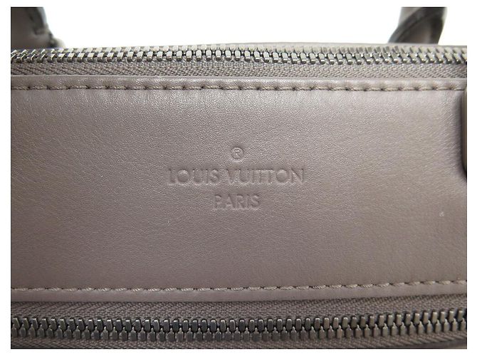 BORSA LOUIS VUITTON PORTADOCUMENTI JOUR IN PELLE DAMIER INFINI A TRACOLLA Taupe - vista 6