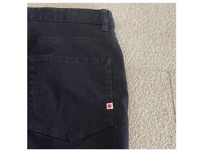 Autre Marque Jeans Bermuda neri Element in cotone elastan W36 Nuovo Nero - vista 9