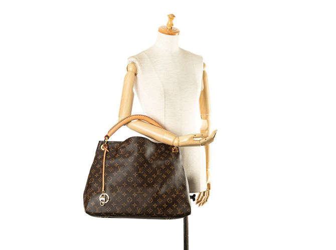 Borsa Tote Artsy MM Monogram Louis Vuitton Marrone - vista 10