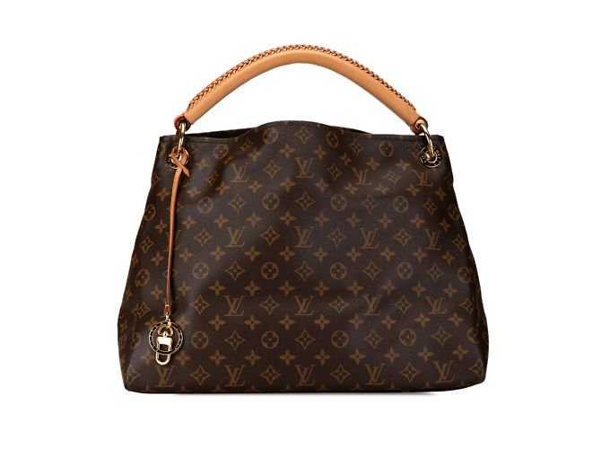 Borsa Tote Artsy MM Monogram Louis Vuitton Marrone - vista 2