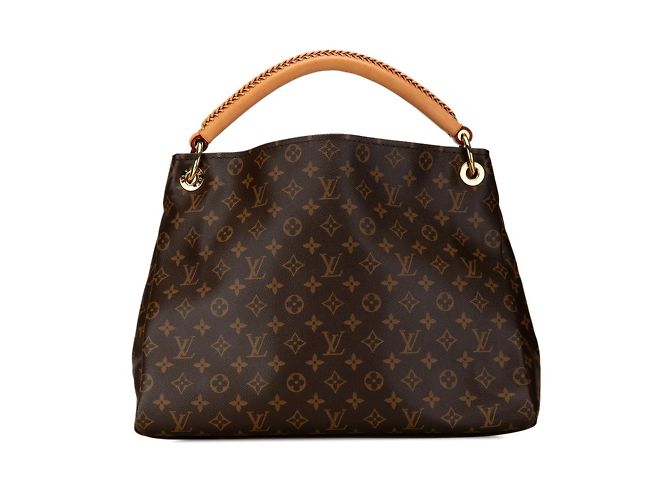 Borsa Tote Artsy MM Monogram Louis Vuitton Marrone - vista 4
