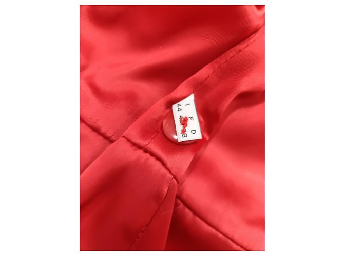 Cappotto rosso vintage Genny - vista 10