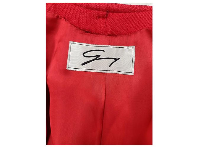 Cappotto rosso vintage Genny - vista 3