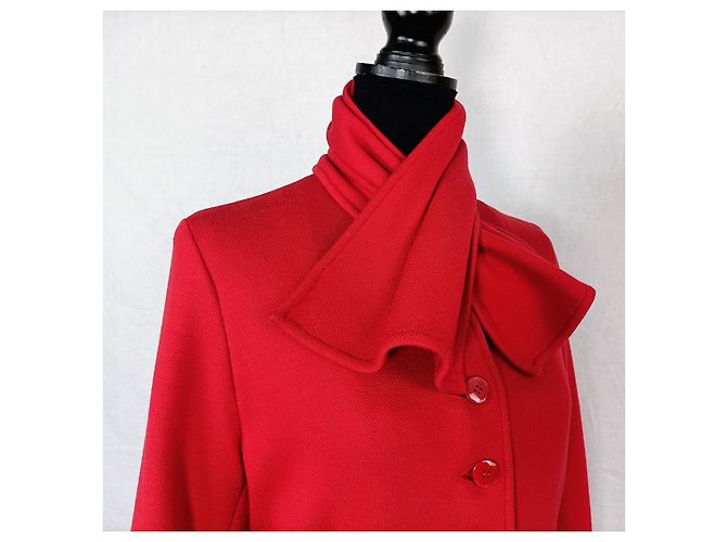 Cappotto rosso vintage Genny - vista 8