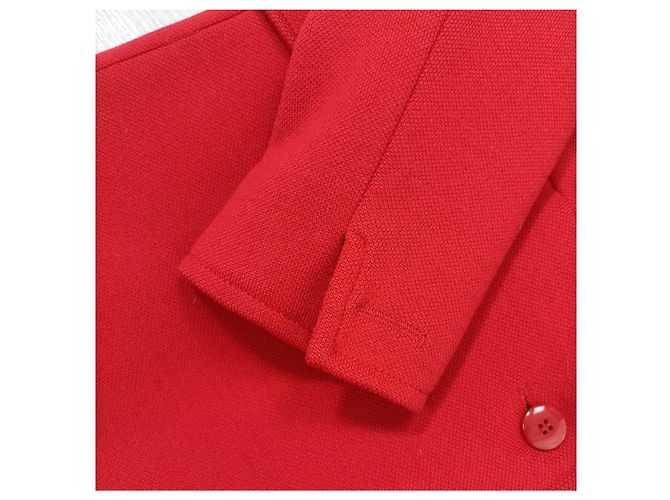 Cappotto rosso vintage Genny - vista 9