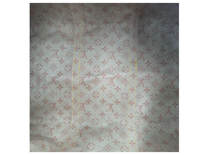 Borsa Keepall Boston Monogram Louis Vuitton Marrone - vista 16