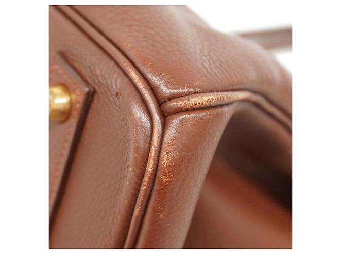 Hermès Borsa Hermes Birkin 40 in Rouge H Rosso - vista 7