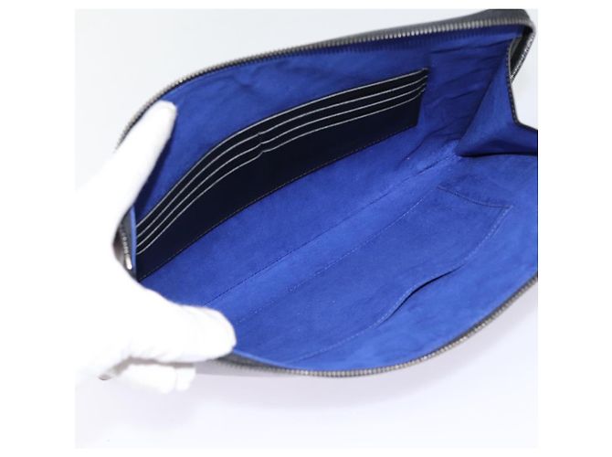 Berluti Clutch Bag aus braunem Leder Auth bs16872 - Ansicht 10