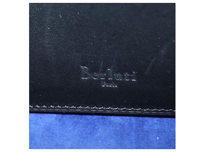 Berluti Clutch Bag aus braunem Leder Auth bs16872 - Ansicht 17