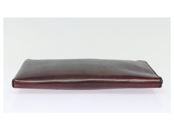 Berluti Clutch Bag aus braunem Leder Auth bs16872 - Ansicht 6