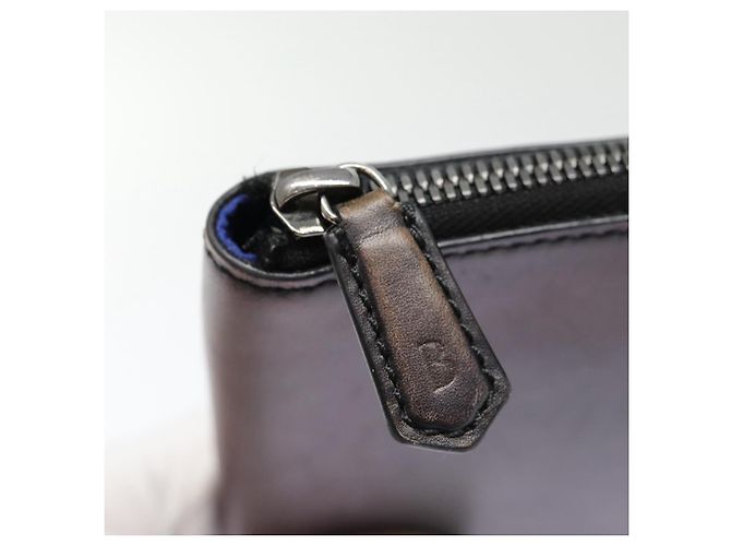 Berluti Clutch Bag aus braunem Leder Auth bs16872 - Ansicht 9