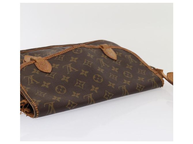 LOUIS VUITTON Monogram Gibeciere MM Borsa a Spalla M42247 LV Auth ar12433 Monogramma - vista 14