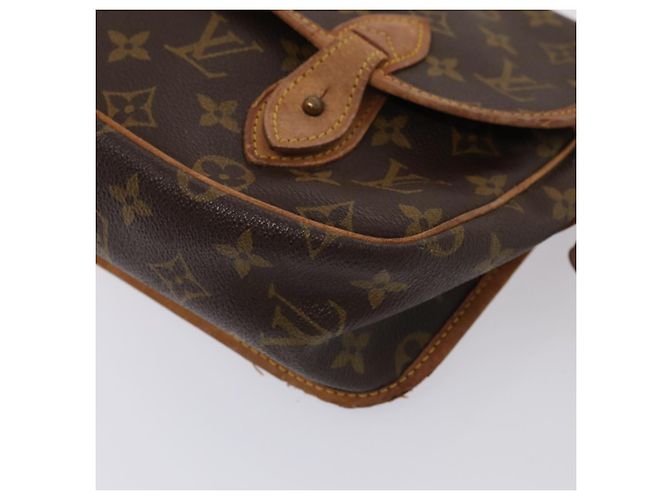LOUIS VUITTON Monogram Gibeciere MM Borsa a Spalla M42247 LV Auth ar12433 Monogramma - vista 15