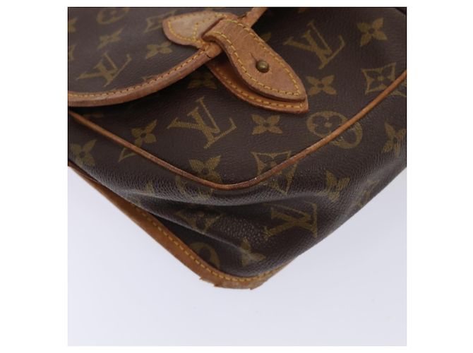 LOUIS VUITTON Monogram Gibeciere MM Borsa a Spalla M42247 LV Auth ar12433 Monogramma - vista 16