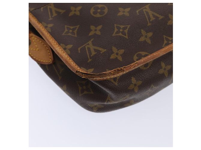 LOUIS VUITTON Monogram Gibeciere MM Borsa a Spalla M42247 LV Auth ar12433 Monogramma - vista 18