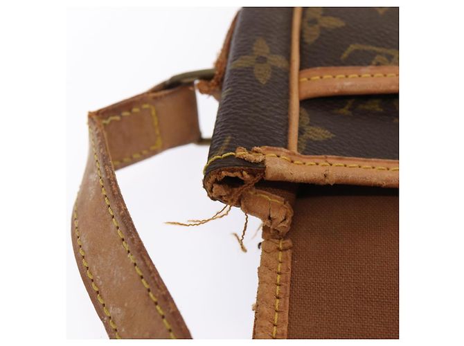 LOUIS VUITTON Monogram Gibeciere MM Borsa a Spalla M42247 LV Auth ar12433 Monogramma - vista 21