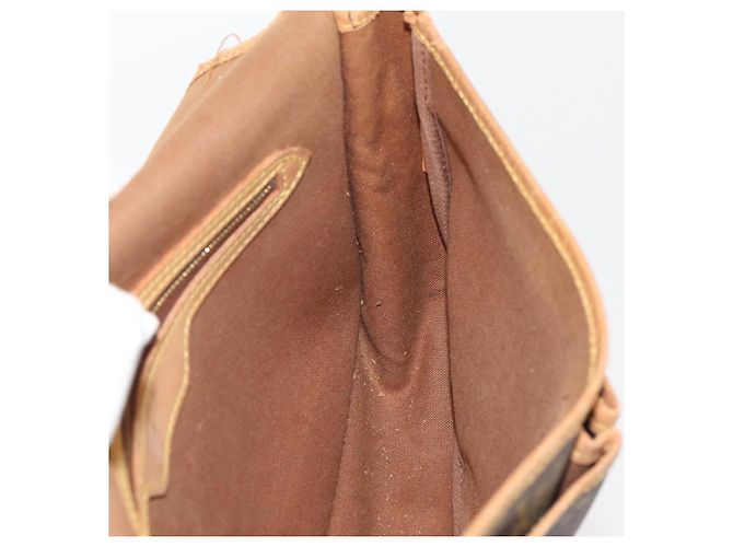 LOUIS VUITTON Monogram Gibeciere MM Borsa a Spalla M42247 LV Auth ar12433 Monogramma - vista 23