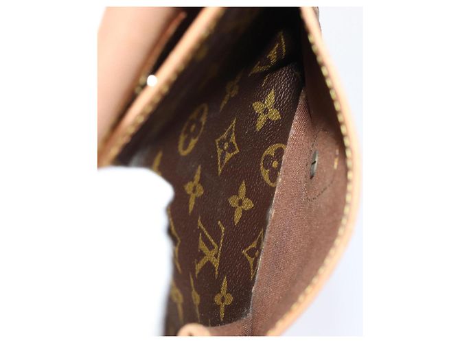 LOUIS VUITTON Monogram Gibeciere MM Borsa a Spalla M42247 LV Auth ar12433 Monogramma - vista 26