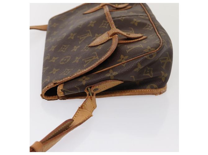 LOUIS VUITTON Monogram Gibeciere MM Borsa a Spalla M42247 LV Auth ar12433 Monogramma - vista 5