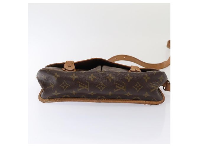 LOUIS VUITTON Monogram Gibeciere MM Borsa a Spalla M42247 LV Auth ar12433 Monogramma - vista 6