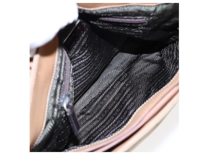 PRADA Tote Bag Nylon Beige Auth bs16845 - Ansicht 11