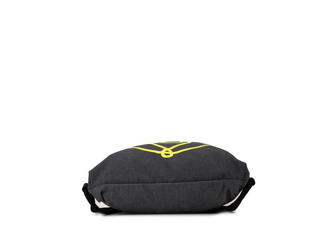 Borsa a corda Loewe Anagram Marrone Nero - vista 5