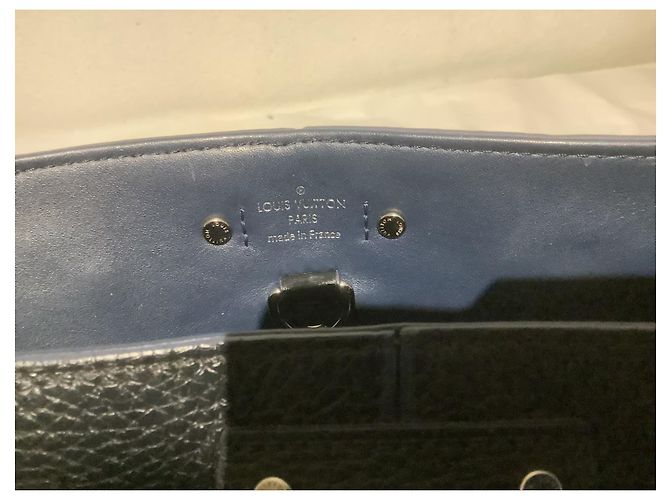Borsa a mano Louis Vuitton Pernelle in pelle nera Nero - vista 4