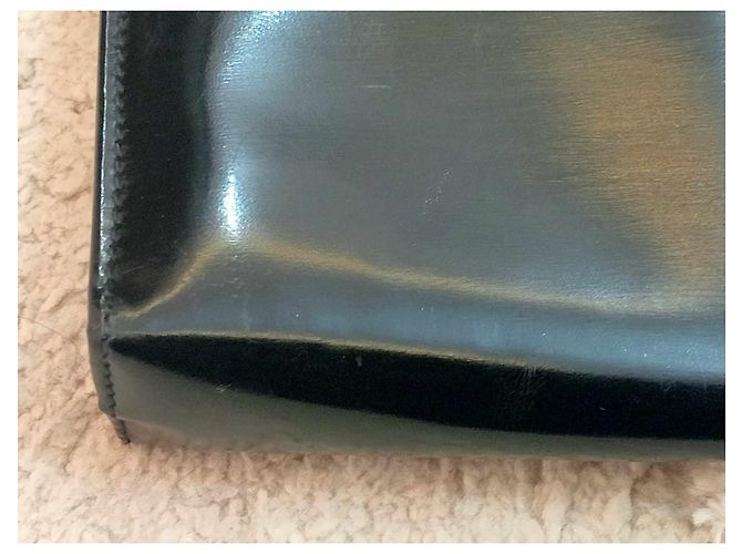 Borsa Furla in vernice nera Nero - vista 6