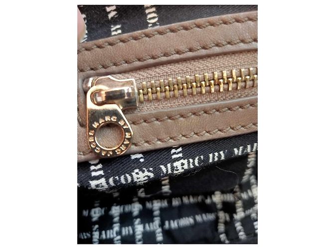 Borsa Tote Marc by Marc Jacobs Marrone Pelle - vista 3