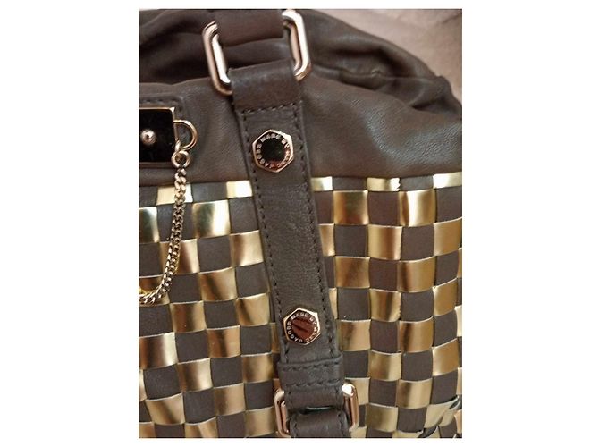Borsa Tote Marc by Marc Jacobs Marrone Pelle - vista 4
