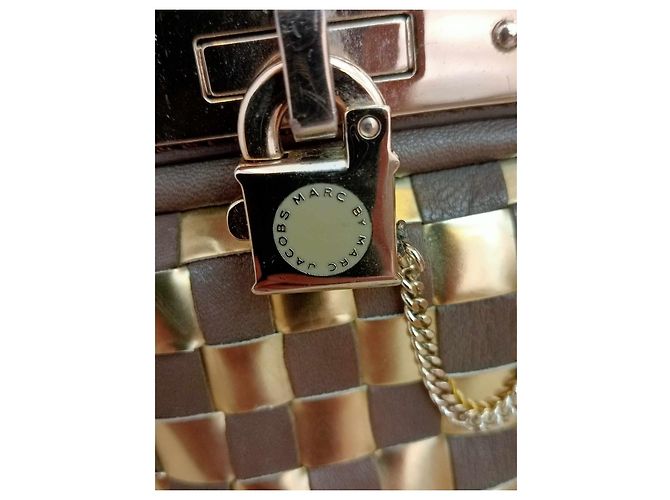 Borsa Tote Marc by Marc Jacobs Marrone Pelle - vista 5