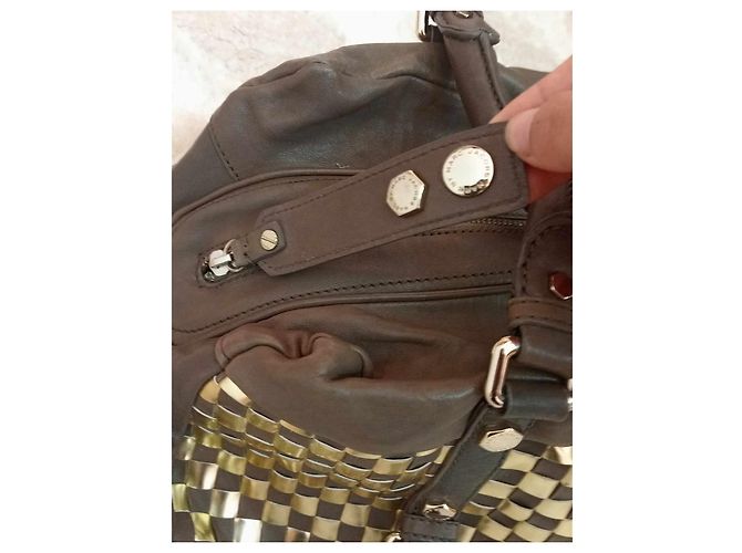 Borsa Tote Marc by Marc Jacobs Marrone Pelle - vista 9