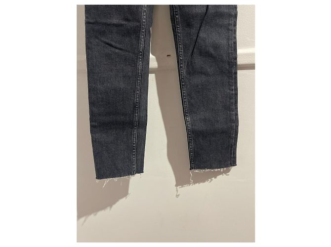 Jeans RE/DONE T.US 23 Cotone Nero - vista 6