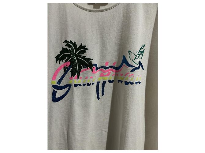 GUCCI Tops T.Internacional XS Algodón Blanco - vista 2