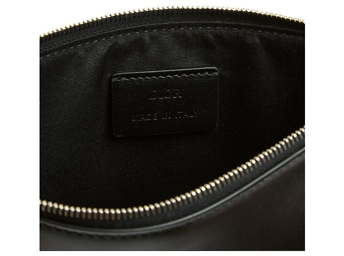 Pochette Dior Daily Script in Pelle Nera di Christian Dior Nero - vista 5