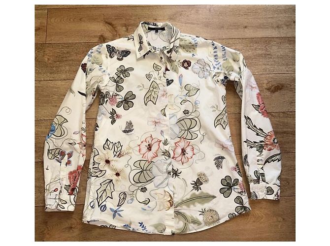 Gucci Seidentop in Weiß - Ansicht 2