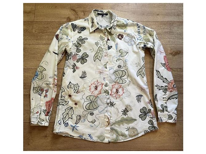 Gucci Seidentop in Weiß - Ansicht 7