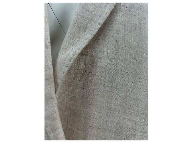 Stella Mc Cartney Stella McCartney Jacken T.FR 40 Viskose Beige - Ansicht 6