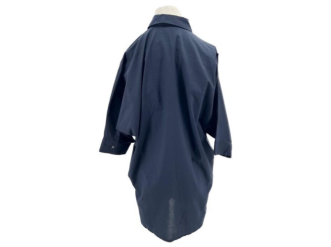 Autre Marque Mizuiro Ind supera a T.International M Cotton Azul marino - vista 2