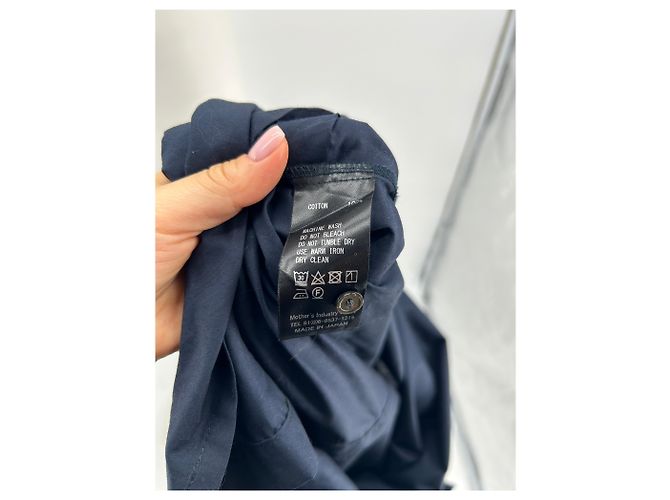 Autre Marque Mizuiro Ind supera a T.International M Cotton Azul marino - vista 6